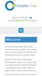 Mobile Screenshot of creativecare.org.uk